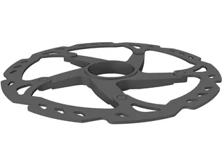 Shimano Disc 160 Centerlock XTR 3D Model