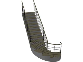 Stair 3D Model