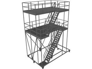 Scaffold 3D Model