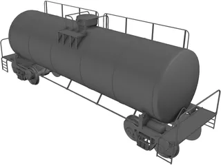 Tanker 3D Model