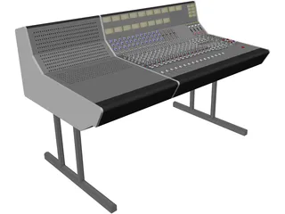 API 1608 Console 3D Model