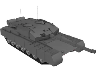 Arjun Tank 3D Model