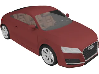 Audi TT (2015) 3D Model