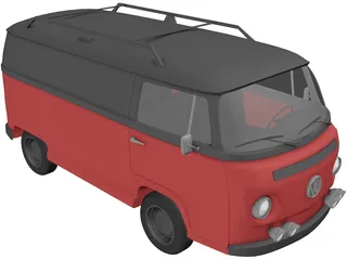 Volkswagen Type 2 3D Model
