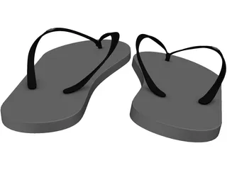 Flipflops 3D Model