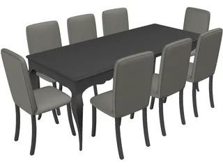 Dining Table 3D Model