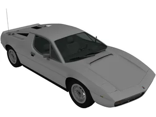 Maserati Merak (1972) 3D Model