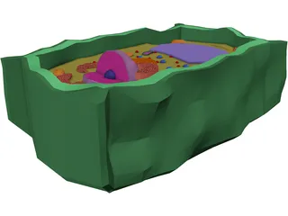 Plant Cell 3D Model