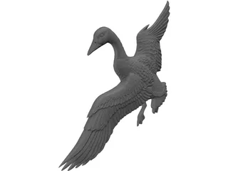 Canadian Goose 3D Model