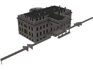 White House 3D Model