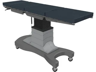 Surgical Table 3D Model