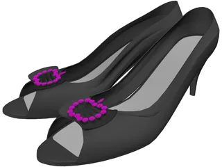 Woman Shoes 3D Model