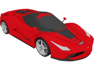 Ferrari LaFerrari (F70) (2014) 3D Model
