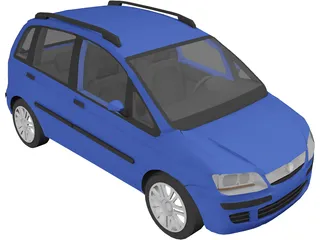 Fiat Idea (2005) 3D Model