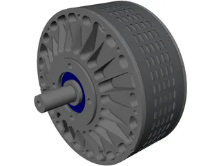 Lynch 170 Motor 3D Model