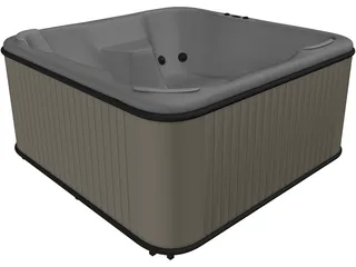 Jacuzzi Bathtub 3D Model