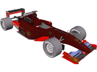 Ferrari F1 (2007) 3D Model