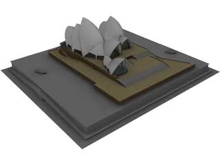 Sydney Opera House 3D Model