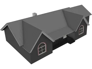 Cottage 3D Model