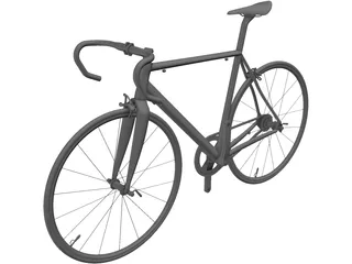 Road Bike 3D Model