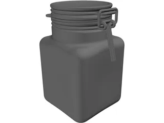 Weck Jar 3D Model