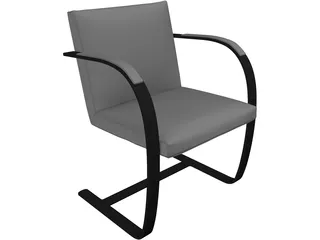 Brno Chair 3D Model