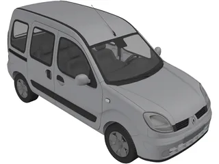 Renault Kangoo 3D Model