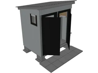 Street WC 3D Model
