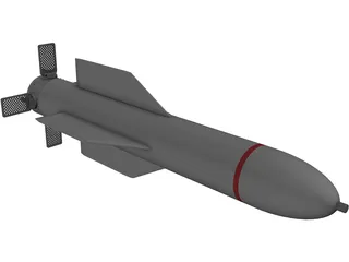 Massive Ordnance Penetraor (MOAB) 3D Model