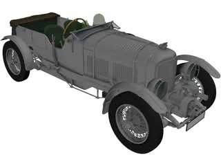 Bentley (1930) 3D Model