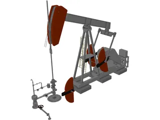 Oil Pump 3D Model