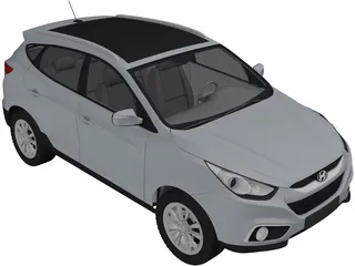 Hyundai ix35 (2011) 3D Model