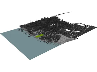 New York Manhattan Hudson Yards 3D Model