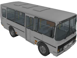 PAZ 3205 3D Model