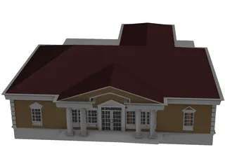 Bank of Omaha Nebraska 3D Model
