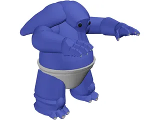 Star Wars Max Rebo 3D Model