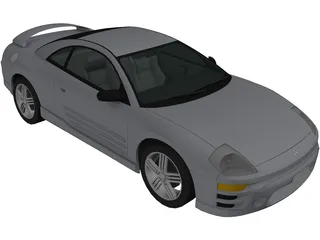 Mitsubishi Eclipse (2003) 3D Model