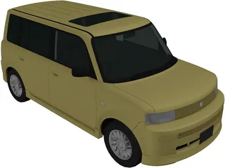 Scion xB (2001) 3D Model