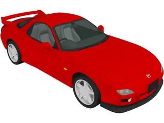 Mazda RX-7 (2001) 3D Model