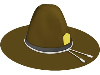 Trooper Hat 3D Model