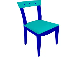 Desk Chair 3D Model