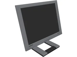 Samsung SyncMaster 172T Display 3D Model