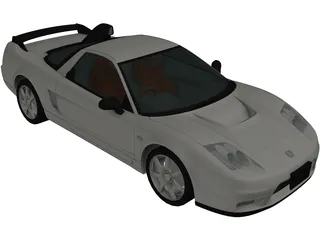 Honda NSX-R [Tuned] (2002) 3D Model