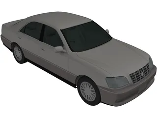 Toyota Crown (2001) 3D Model