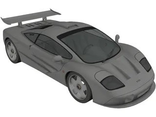 McLaren F1 3D Model