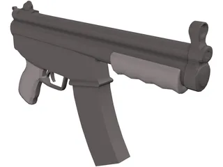 MP5 3D Model