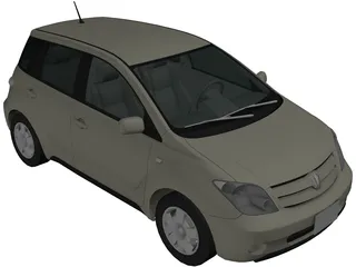 Scion xA / Toyota Ist (2001) 3D Model