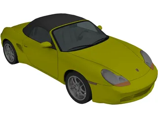 Porsche Boxster S (2002) 3D Model