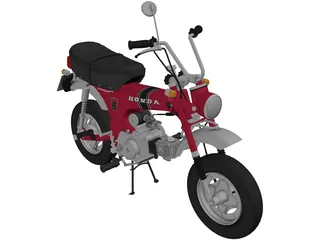 Honda DAX 3D Model