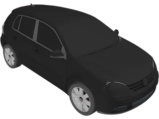 Volkswagen Golf V 3D Model